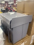 Double Pull-out Under-cabinet Trash Can With Lid (10L + 20L / 8 Gallon). Fixed Price $65.00.