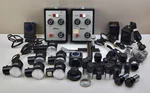 Lot Of Assorted Nikon / Olympus Microscope Parts: Controllers, Eyepieces +. Fixed Price $178.99.