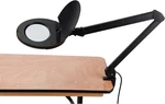 5 Diopter Led Magnifying Lamp With Covered Metal Arm, Black. Fixed Price $131.99.