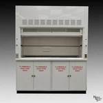 6' Laboratory Fume Hood W/ Flammable Storage Cabinet E1-002. Fixed Price $15535.00.