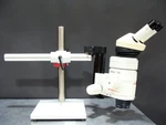 Leica 125 / MZ12.5 Stereo Microscope + Boom Stand & Plan 1.0 Objective. Fixed Price $4249.99.