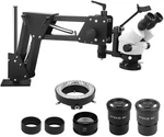 Binocular Stereo MICROSCOPE,7X-45X Magnification 7X-90X Continuous Zoom, Multi-d. Fixed Price $605.99.