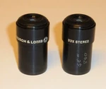 Bausch Lomb B&l Pair 33X Stereo Eyepieces 24MM Dia. 31-05-65. Fixed Price $54.95.