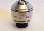 Zeiss Axiomat Microscope Objective Pol Plan 5X/0,12 Pristine !. Fixed Price $399.00.