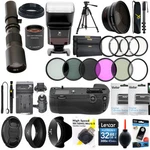 Nikon D7200 Hd Telescope Telephoto Zoom Lens 500-1000MM + 40PC Pro Accessory Kit. Fixed Price $228.78.