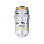 Amscope 10X Plan Achromatic Objective Lens With Knurled Ring. Fixed Price $46.99.