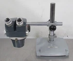 T185228 Reichert Stereo Star Zoom 570 Microscope W/ Boom Stand. Fixed Price $150.00.