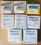 Microscope Slides (8 Pks), Covers (13 Gel/mount, Oil, Care. Fixed Price $349.00.