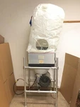 Biobubble Afh-fs Hepa Pleat Ii Filtration Hood W/ Motor & Base Working. Fixed Price $176.84.