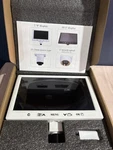 Amscope Microscope Video + Photo Camera With Built-in 9" Monitor Screen. Fixed Price $204.99.