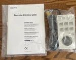 Brand New Sony Remote Control Unit SVRM-100A. Fixed Price $115.00.