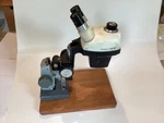 Bausch & Lomb Stereozoom 5 Microscope 2 Illuminators. Fixed Price $125.00.