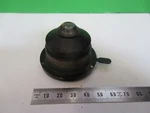 Antique Bausch Lomb Condenser+ Iris Optics Microscope Part As Pictured W9-B-43. Fixed Price $69.00.