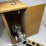 Bushnell Model 90-5000 Microscope Vintage + Tools Wooden Carry Box. Fixed Price $86.68.