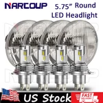 Dot 5-3/4" 5.75" 100W Led Headlight Hi/lo For Chevy Impala Bel Air Camino. Fixed Price $204.19.