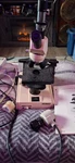 Swift M3300-D Microscope With 4X 10X 40X And 100X Objectives. Fixed Price $300.00.