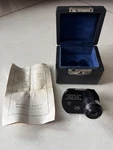Vtg Bausch & Lomb Microscope Micrometer Eyepiece W/ Box Grain Size Determination. Fixed Price $29.99.