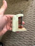 Genuine Luxo 31911 Edge Mount Bracket Clamp Light Fixture Holder Cream. Fixed Price $28.60.