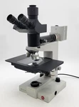 Leitz Microscope Sm-lux Hl Reflected Light With Trinocular Head Metallurgical. Fixed Price $795.00.