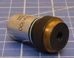 Plan 100 0.90/HIGH-MAGNIFICATION Microscope Objective Lens/olympus Tokyo. Fixed Price $400.00.