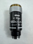Nikon Plan 100X 1.25 Oil 0.17 Wd 0.23 Black Lens Clean Microscope Objective. Fixed Price $179.99.