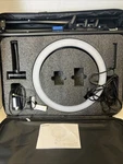 Neewer 12" 24W High Power Led Ring Light With 71" Tripod Stand (missing Parts). Fixed Price $46.99.