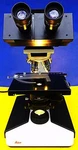 Leica Leitz Laborlux Inspection Wild 5 Objective Binocular Microscope Freeship. Fixed Price $800.00.