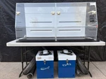 Flow Sciences FS2500 Ductless Benchtop Fume Hood Complete System. Fixed Price $1250.00.