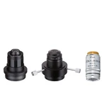 Amscope Dry & Oil Darkfield Condensers Plan Iris Objective Infinity Microscope. Fixed Price $720.99.