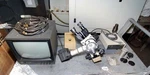 Nikon Microscope With Cctv Camera And Monitor (INV27189). Fixed Price $1100.00.