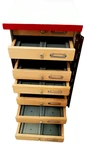 Wooden Microscope Prepared Storage Cabinet For 1000. Fixed Price $230.00.