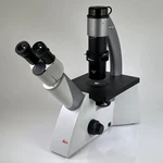 Leica DMI1 Inverted Phase Contrast Microscope W/ MC170HD Camera. Fixed Price $1399.99.
