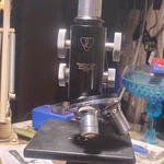 Bausch & Lomb Optical Co. Microscope W/ Wooden Case Rochester N.y. U.s.a.. Fixed Price $290.00.