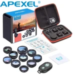 Apexel 10 In Camera Lens Kit Macro Wide Angle Fisheye For Iphone Android. Fixed Price $23.49.