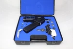 Buehler Fiberskope Portable Microscope, P/n 0801-9505 With The Case. Fixed Price $125.00.