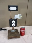 Industrial Pipe Electric Desk Or Table Lamp Light With Usb Outlet Steampunk (a). Fixed Price $48.00.