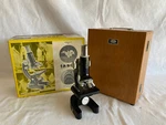 1960'S Tasco Microscope Kit #951 Explorer 1200XK Power Missing Bottom. Fixed Price $100.00.
