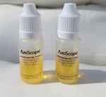 Two Bottles Amscope Ml-a Microscope Immersion Oil 1/4 Oz. Type New. Fixed Price $17.88.
