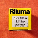 Riluma Projector Lamp Projection Bulb 12V 100W Bxt Nos Nib. Fixed Price $24.98.