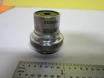 Microscope Part Objective Unitron 4X Optics BIN#L5-78. Fixed Price $29.00.
