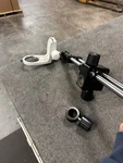 Leica 76MM Microscope Focus Mount 10447254 W/ 23" Double Boom Arm. Fixed Price $154.99.