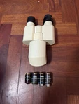 Zeiss Ics Standard 25 Microscope Binoculars HEAD&4 Objectives. Fixed Price $250.00.