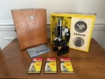 Vintage Tasco Microscope Kit 1200XK #951 Exploror & Aristo-craft Slides 3 Sets. Fixed Price $79.95.