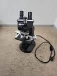 Vintage Nikon Binocular Microscope Made Japan Working Wood Case Lab. Fixed Price $699.99.