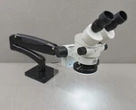 Lw Scientific Z4 Stereo Zoom Microscope On Pneumatic Arm W/ LED-60T Ring Light. Fixed Price $486.50.