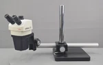 Leica GZ7 Stereo Zoom 7X Microscope 10XW.F. W/ Weighted Boom Stand 13312714. Fixed Price $477.00.