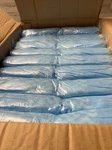 New Box Of 1,000 Ronwear 5151 Blue, Disposable Anti-slip Shoe Covers. Fixed Price $100.00.