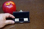 Antique Microscope Accessory Carl Zeiss Cross Table Centering Glass. Fixed Price $240.00.