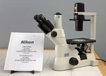 Nikon Eclipse TS100-F Trinocular Phase Contrast Inverted Microscope With Manual. Fixed Price $1449.00.