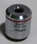 Olympus Mplan 5X/0.10 Bd Microscope Objective Lens. Fixed Price $150.00.